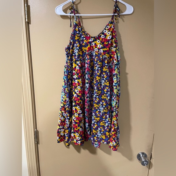 Patrons of Peace Yellow Floral Tunic Top - Picture 6 of 8